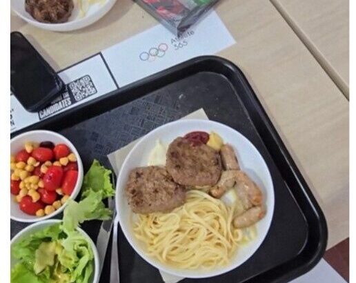 【パリ五輪】選手村の食事をテニス豪代表選手が公開   「肉の選択肢が…」「冷めている」リアルな声に反響続々