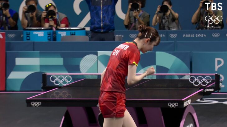 【朗報】早田ひな、パリ五輪で卓球女子シングルスで銅メダル獲得‼
