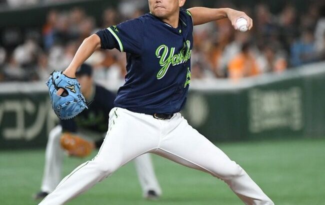 【ヤクルト】石川雅規　２３年連続安打達成　自身の投手プロ１年目からの記録更新