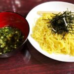 「ざるラーメン」「冷やしつけ麺」←これ