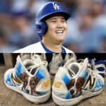 【MLB】大谷翔平、デコピン特製スパイク公開　今週末「プレーヤーズ・ウイークエンド」で着用へ