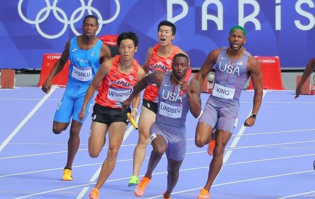 【五輪】「ルーレット回したの？」陸上リレー男子、レーン分けで紛糾　組１着の中国より２着の地元フランスが好レーンに