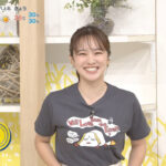 河出奈都美アナ　Tシャツの巨乳！！