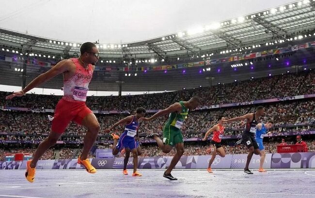 【パリ五輪】陸上・男子400mリレー決勝　日本は5位　2大会ぶり表彰台届かず　カナダが金　米国失格