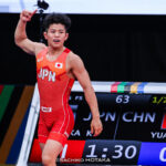 【パリ五輪】清岡幸大郎が男子フリースタイル65kg級で金メダルを獲得！！