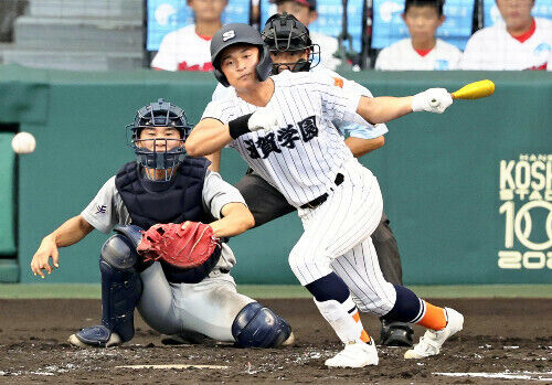 【高校野球】2回戦  滋賀学園 5-0 花巻東　滋賀学園が初の16強　脇本耀士が６安打完封　昨夏８強の花巻東は初戦敗退