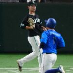 阿部監督、井上の左頬ペチン「ベースカバーいけよ、と」