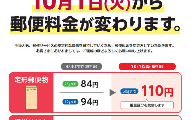 【悲報】郵便局「10月から、はがき一枚出すのに85円切手買ってくださいね！」→年賀状民、逝く