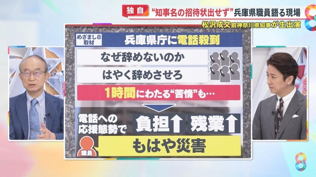 兵庫県庁職員「斎藤知事へのクレーム電話がもはや災害」