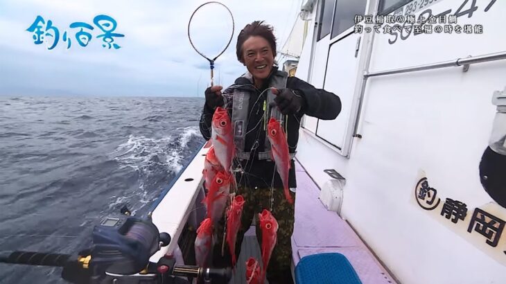 【伊東】キンメダイ船での釣果が活性高い！68匹一斉に釣れる興奮