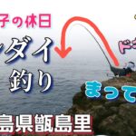 波止釣りでイシダイを狙う！五島列島のかぶせ釣りガイド