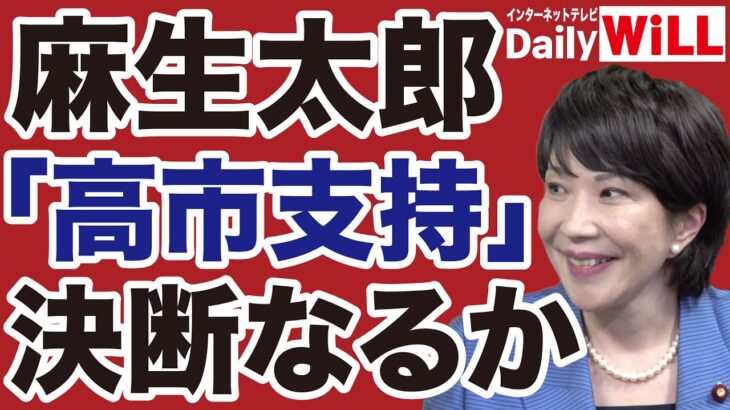 【必見】麻生副総裁の決選投票支持表明と岸田首相の意向の背景とは？