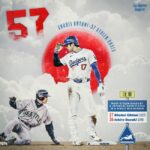 イチロー、大谷57盗塁でドジャース公式に煽られる