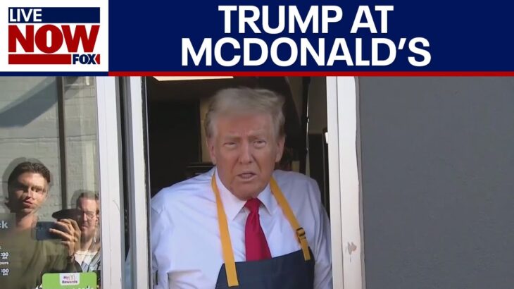 【朗報】トランプさん、マクドでバイト体験