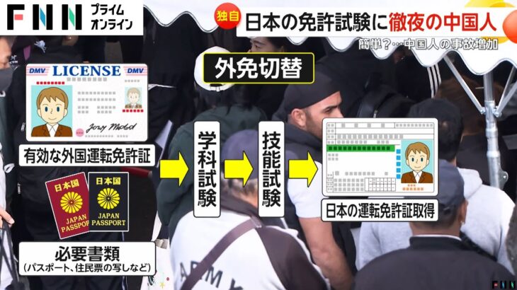 中国人が日本の免許試験場に大行列、取得が簡単で国際免許取得に利用かｗｗｗｗｗｗｗｗｗ