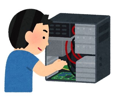 ワイ、PCの清掃中にガチでやらかす…これもう終わりなんか？