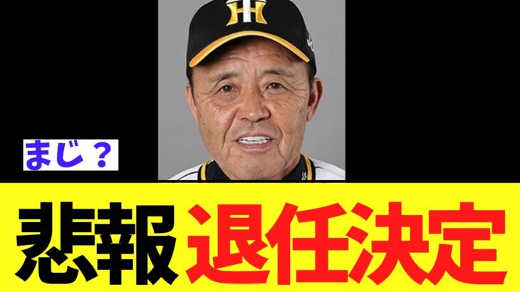 【必見】阪神・岡田監督退任の真相と球団の今後とは？