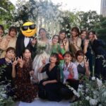 【速報】伝説的アイドルグループのメンバーたち、メンバーの結婚式で集結