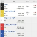 【競馬】大井競馬3Rが「2頭立て」 で実施 当地では史上初の珍事