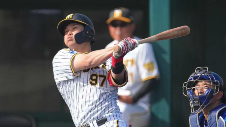 阪神・藤川新監督の前で若虎アピール合戦　井上広大が2打点、前川右京＆野口恭佑が連続本塁打