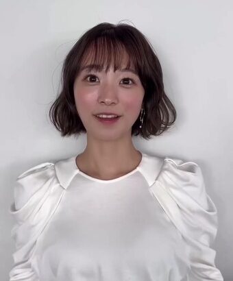 今井春花キャスター　うっすらと透ける巨乳！！【GIF動画あり】