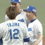 【中日対DeNA24回戦】中日・田島慎二が涙、涙の引退試合　元同僚ＤｅＮＡ代打・京田も打席で涙　三振に打ち取り、笑顔でマウンドに別れ