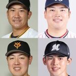 菅野智之、村上宗隆、岡本和真、佐々木朗希←来年メジャーの可能性ある4人だけど誰が見たい？