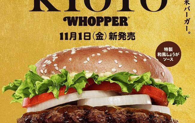 【朗報】バーガーキング、ライスバーガーの正解に辿り着く