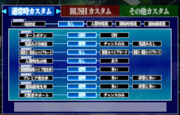 サンセイ P転スラの裏カスタムの方法が公開！RUSH中しか選べない「違和感発生率：非常に多い」などを通常時でも！