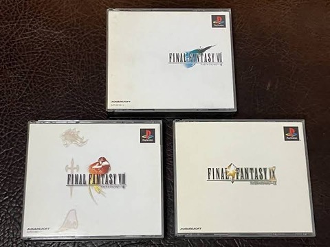 FF7、FF8、FF9←このPS1時代のFF黄金期感