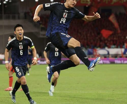 サッカー日本代表、アウェーで中国を撃破！8大会連続W杯出場に王手！！