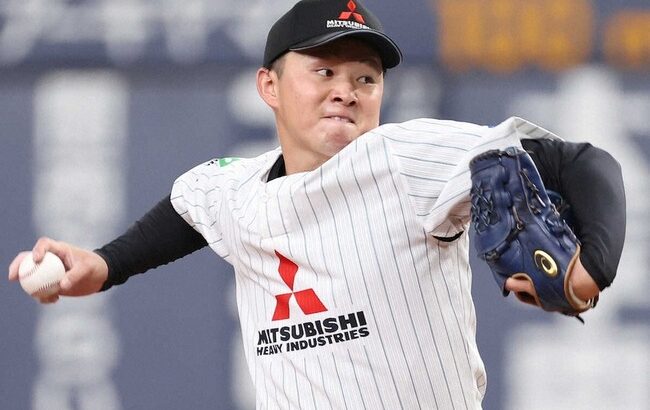 ベイスターズドラフト1位竹田(25)6回5安打3四球失点2で負け投手になる