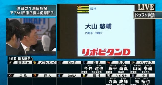 【悲報】阪神ファン「大山重複しろ！」←これが笑えなくなってきてる件