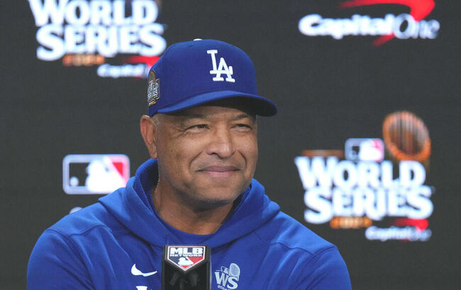 【MLB】ドジャース・ロバーツ監督が契約延長へ　就任９年で地区Ｖ８度、ワールドシリーズは２度制す