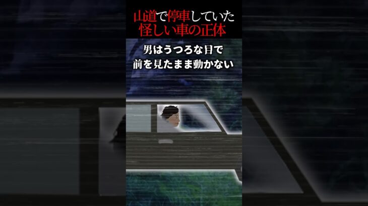 【衝撃】山道で迷ったら1台の車があった→声をかけてみたらゾッとした