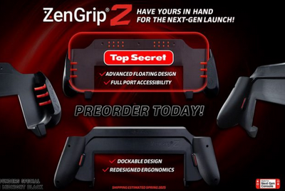 【速報】Nintendo Switch 2用グリップ「ZenGrip 2」の予約が開始！！！