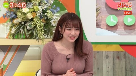 【超画像】女子アナさん、ほぼ裸でテレビ出演ｗｗｗｗｗｗ