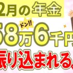 驚異の年金58万円！12月の年金支給日、高額の年金を手にする秘密とその方法とは？