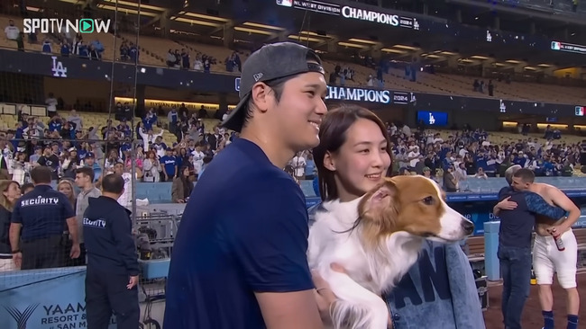 大谷の愛犬の名前ど忘れした