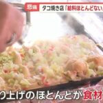 【悲報】たこ焼き屋さん、全然儲かっていなかった