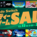 12月13日から、「Nintendo Switch インディーゲーム セール」開催！！