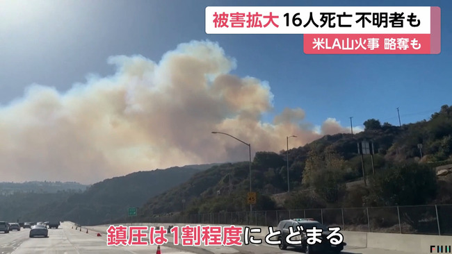 ロサンゼルス山火事、ついに鎮火が始まる