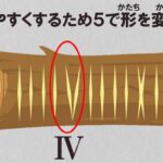 「Ⅰ、Ⅱ、Ⅲ…Ⅴ…Ⅹ」　ローマ数字って分かりづらいよね