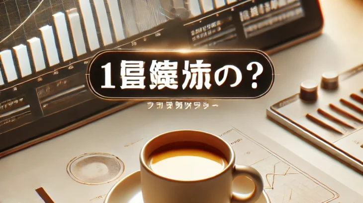 コーヒー1杯で成約率がアップ！？ビジネスマン必見のお手軽幸運術