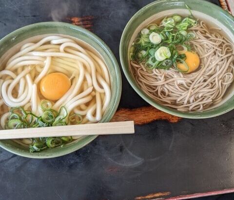 「うどん一生食べ放題」or「そば一生食べ放題」