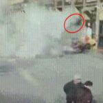 【中国】商店街で爆発事故、男児が吹き飛ばされ負傷　マンホールへの“爆竹投げ入れ”が原因か