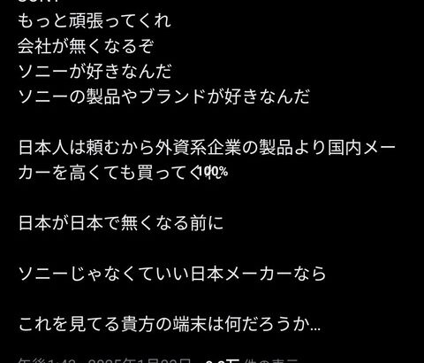 識者「何故皆Xperiaを買わないんだよ！？日本人なら絶対にXperiaを買えええぇぇぇええええ！！」