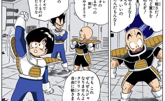 【ドラゴンボール】ここらへんの普通に喋ってるシーン好き