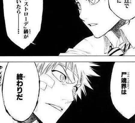 【BLEACH】この終わりだって死神が戦力的に勝てないから終わりだって言ってるってことであってる？