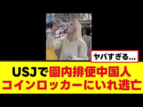 【マジかよ】USJで排便しコインロッカーにうんこいれて逃亡する